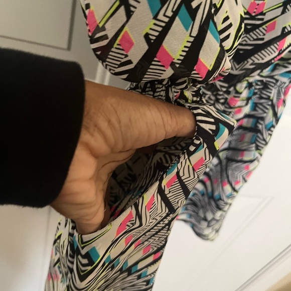 Xhilaration Women’s Shorts Romper (Shorts) - S/P - Multi-colored - Picture 9 of 10